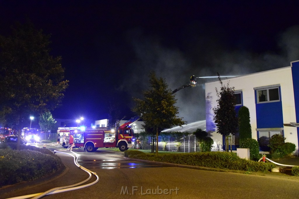 Grossbrand Halle Troisdorf Kriegsdorf Junkersring P607.JPG - Miklos Laubert